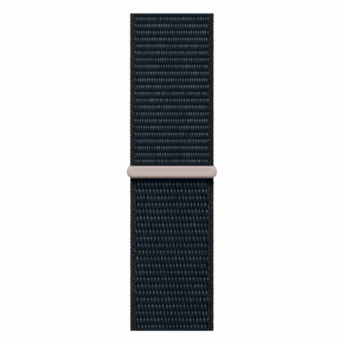 Apple Watch Series 9, 45 мм, корпус из алюминия цвета «темная ночь», нейлоновый ремешок цвета «темная ночь»